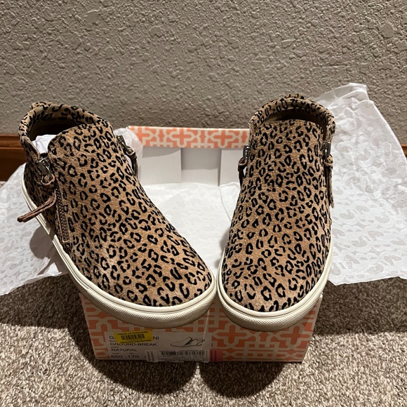 Gianni Bini Leopard Print Ground-Break Booties, Size 7 - Picture 6 of 9